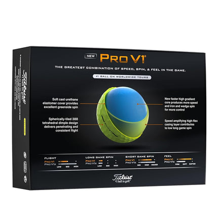 Titleist Pro V1 Amarillo