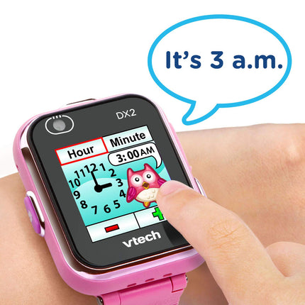 VTech 80-193850 KidiZoom Smartwatch DX2, Podómetro, Rosa, Reg