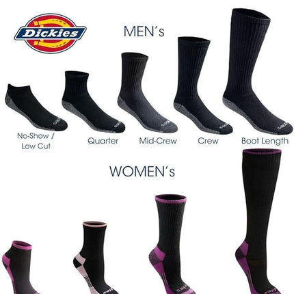 Calcetines de tripulación con control de humedad Hydro-Cool para hombre Dickies, (6 pares)