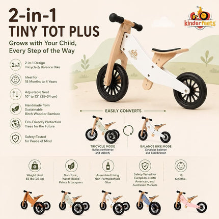 Kinderfeets - Tiny Tot PLUS - White