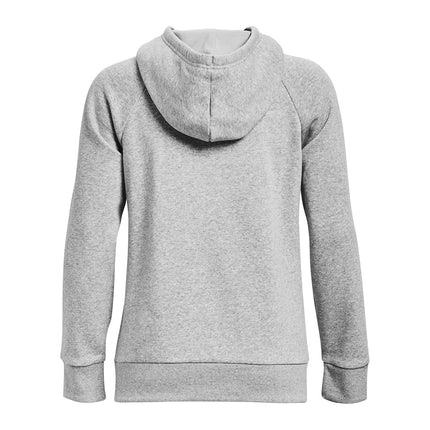 Under Armour Womens Rival Fleece Big Logo Hoodie Gray L