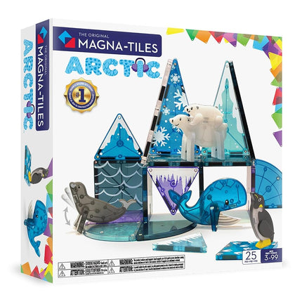 Magna-Tiles Arctic Animals 25-Piece Magnetic Tile 