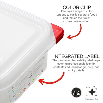 araven, 03034, Contenant alimentaire hermétique, 10,5 litres, sans BPA