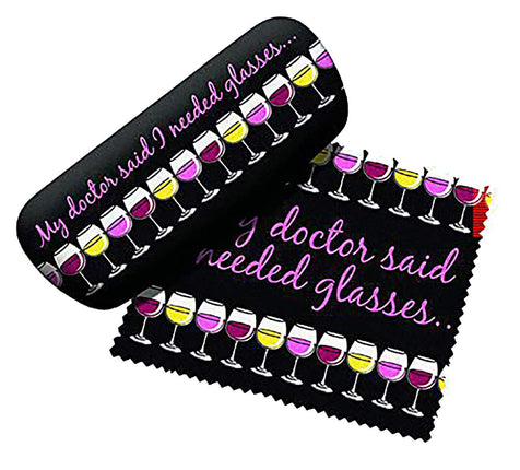 My doctor said I needed glasses? Eyeglass Case and