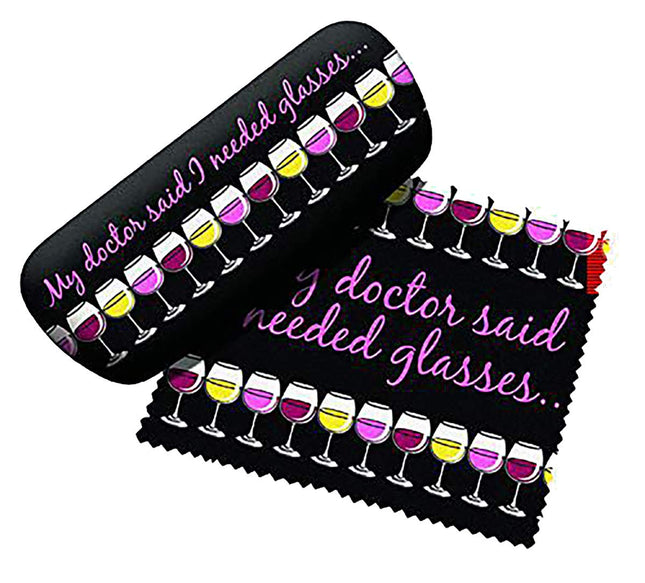 My doctor said I needed glasses? Eyeglass Case and