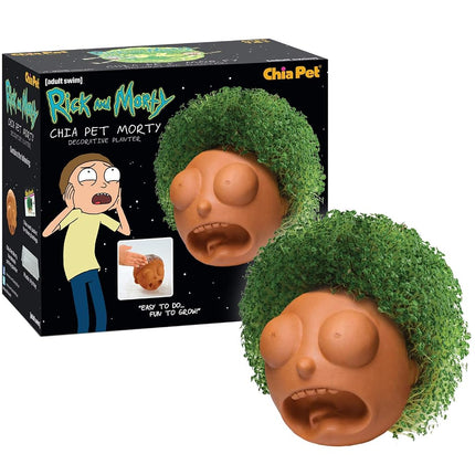 Chia Pet Rick & Morty - Morty with Seed Pack, Deco