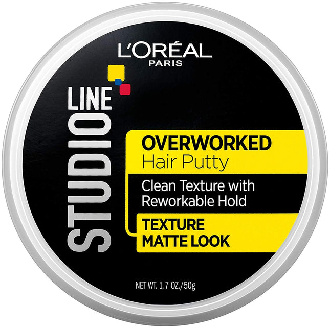 L'oreal LOreal Studio Line Overworked Hair Putty, 
