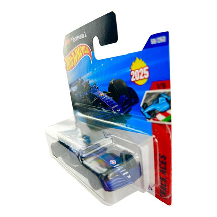 Hot Wheels Formula 1 Williams Racing Car, 2025 Track Aces Collection, 59/250, Die-Cast Model, Blue