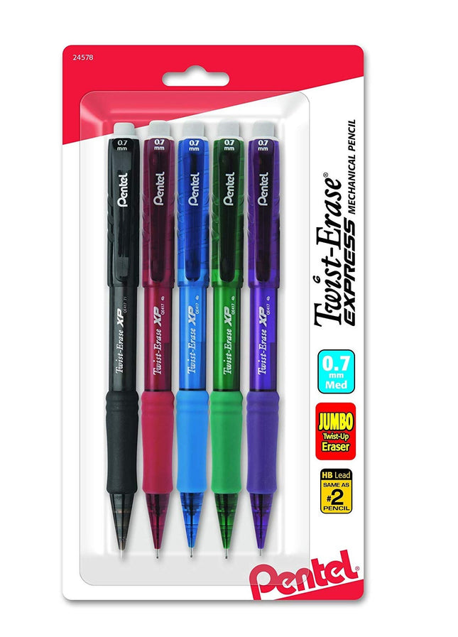 Pentel Twist-Erase Express Automatic Pencil, 0.7mm
