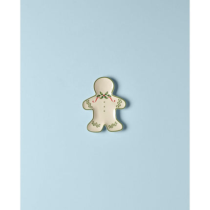 Lenox Holiday Gingerbread Man Accent Plate