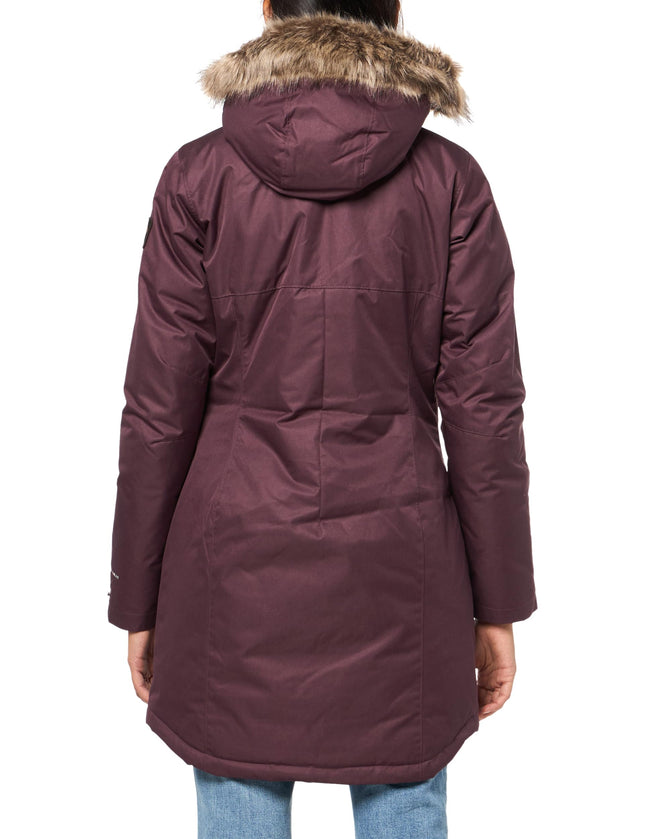 Chaqueta larga acolchada para mujer Columbia Suttle Mountain, Moonvista, XS