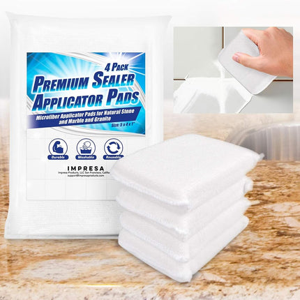 4 Pack Reusable Microfibre Applicator Pads - Seale