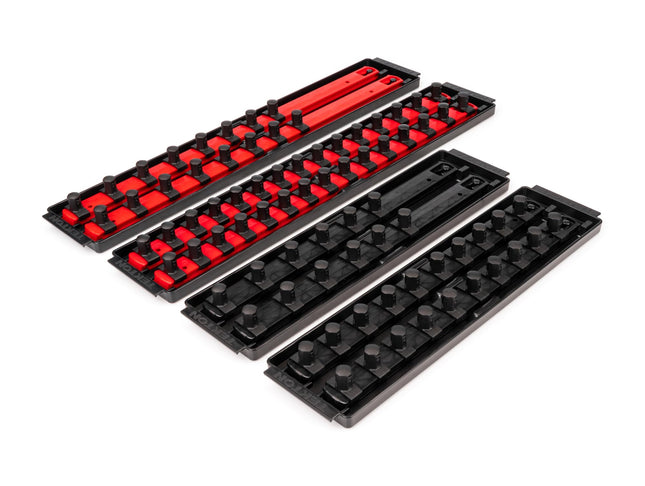 TEKTON 1/2 Inch Drive Socket Rail and Tray Set (78