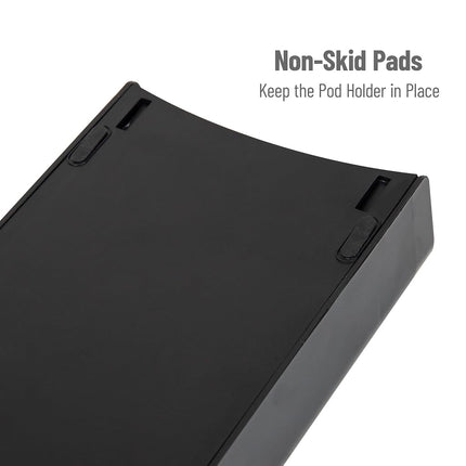 Mind Reader Slim Small Capacity Single Serve Coffee Pod Storage Drawer, Black