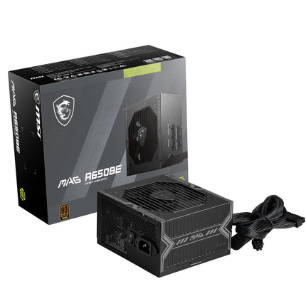 MSI MAG A650BE Gaming Power Supply - Certified 80 