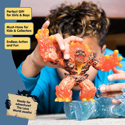 Schleich Eldrador - Lava Smasher Toy Figurine - Kids Ages 7+ | 70145