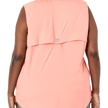 Columbia Women's Tamiami™ Women's Sleeveless Shirt, Tiki Pink, X-Small