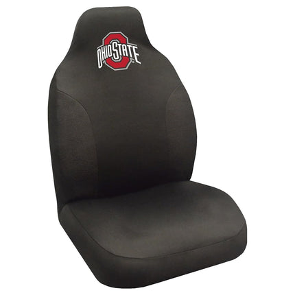 FANMATS - 15047 Funda de asiento de poliéster de los Buckeyes de la Universidad Estatal de Ohio de la NCAA, 20"x48"