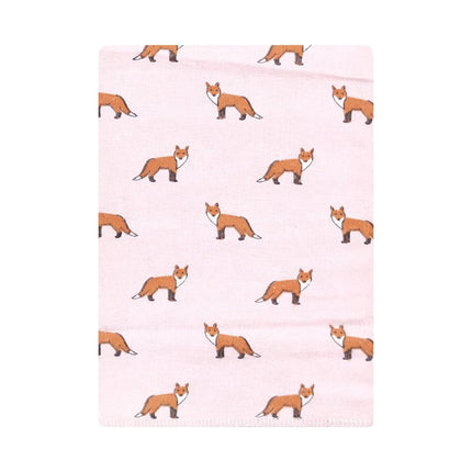 Lot de langes en flanelle de coton unisexe Hudson Baby, motif floral des bois, taille unique
