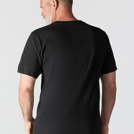 Carhartt Men's Loose Fit Heavyweight Short-sleeve Pocket T-shirt (Big & Tall), Black, 4XL Tall