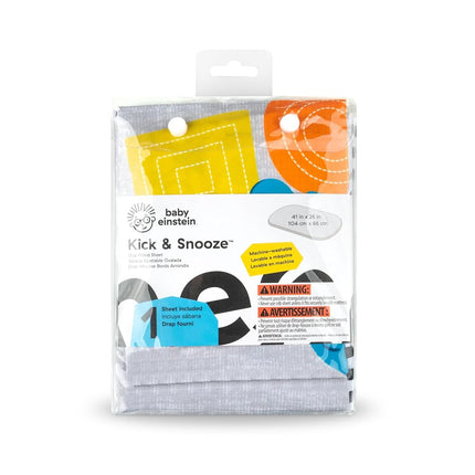 Sábana bajera ajustable de repuesto ovalada Baby Einstein Kick & Snooze