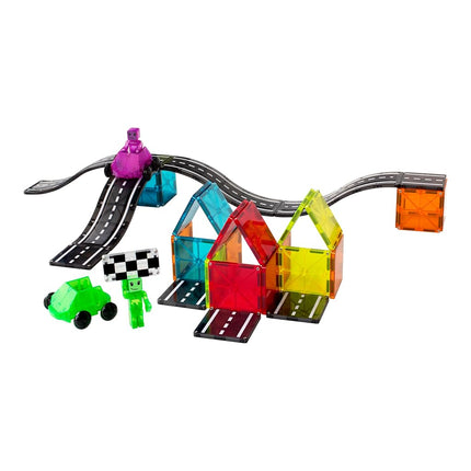 Magna-Tiles Downhill Duo 40-Piece Set, Black