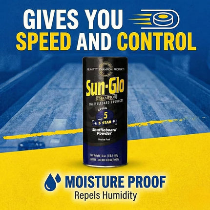 3 Pack - Sun-Glo #5 Speed Shuffleboard Powder Wax