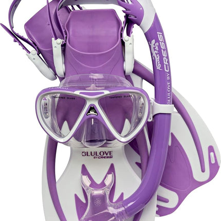 Cressi Rocks Pro Dry Set - Children Mask Fins Snor