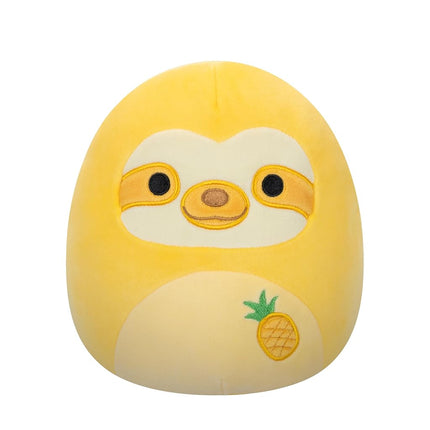 Squishmallows Original 8-Inch Bermuda Pineapple Scented Sloth - Official Jazwares Plush