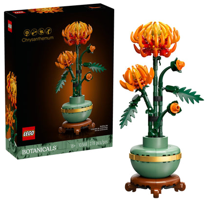 LEGO Botanicals 10368 Chrysanthemum Age 18+ 278pcs
