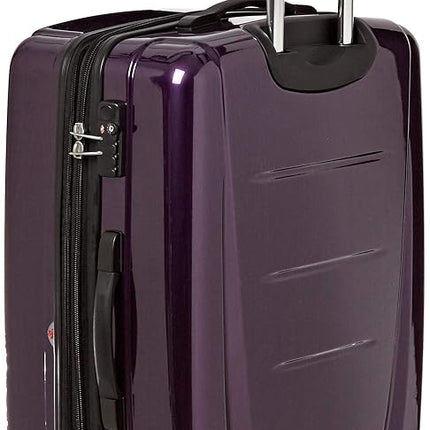 Samsonite Winfield 2 Hardside Luggage, Purple, Checked-Large 28-Inch, Winfield 2 Hardside Expandable Luggage with Spinner Wheels