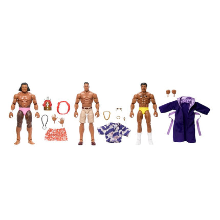 Mattel WWE Wrestling Figure Elite Collection The Rock 3-Pack