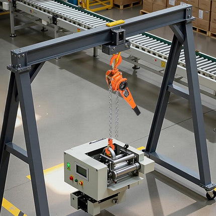 VEVOR Manual Lever Chain Hoist, 3/4T 750KG Capacity Heavy Duty Come Along, 6M Lift G80 Alloy Steel Chain With Dual Pawl Mechanical Brake, 360° Rotating Hooks, for Warehouse Construction Garage