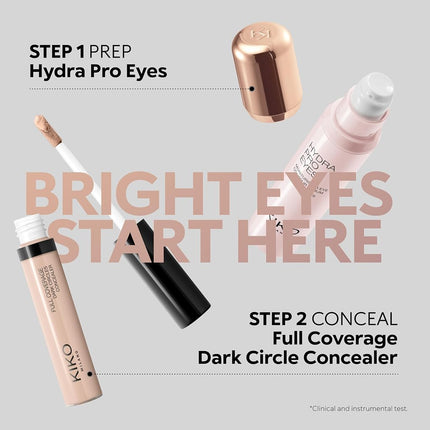 KIKO Milano Full Coverage Dark Circles Concealer 02 | Liquid Concealer for the Eye Area and Face with High Coverage