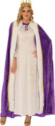 Velvet King's Robe - Purple