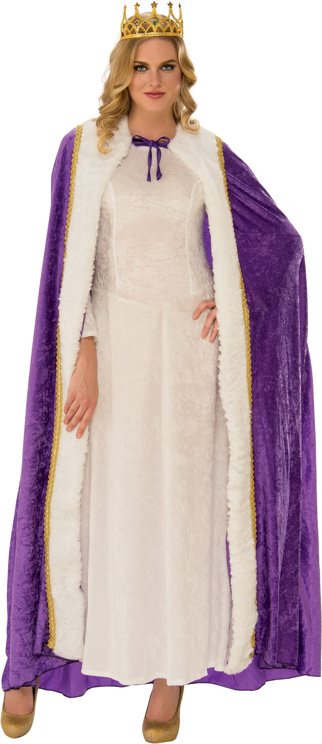 Velvet King's Robe - Purple