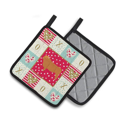 Caroline's Treasures potholders, Multicolor, 7.5HX7.5W