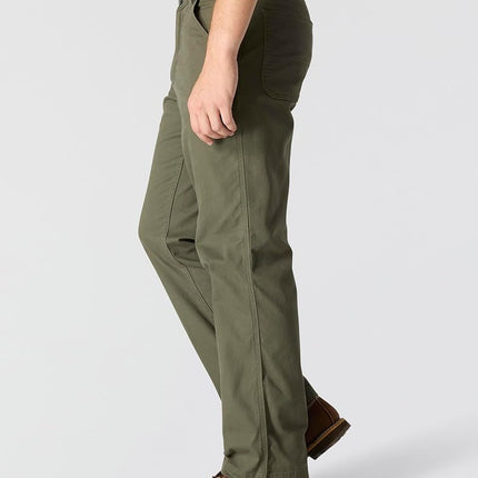 Carhartt Men's Rugged Flex® Relaxed Fit Canvas Work Pant, Moss, 44W x 32L