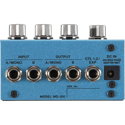 BOSS Md-200 Modulation Guitar Pedal, Sound Quality with 32-Bit Ad/Da, 32-Bit Floating Point Processing, And 96 Khz Sampling Rate