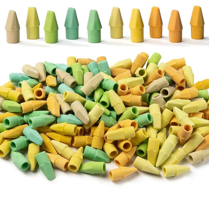 Mr. Pen- Pencil Erasers Toppers, 500 Pack, Colorfu