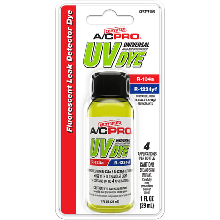 A/C Pro Certified A/C Pro Car Air Conditioner Leak
