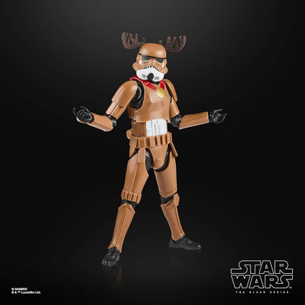 Star Wars The Black Series Stormtrooper (Christmas Edition), Premium Collectible 15-cm Action Figure