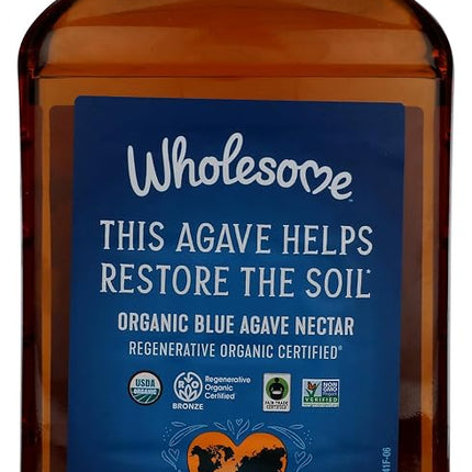 Wholesome Fair Trade Organic Blue Agave Nectar, Na