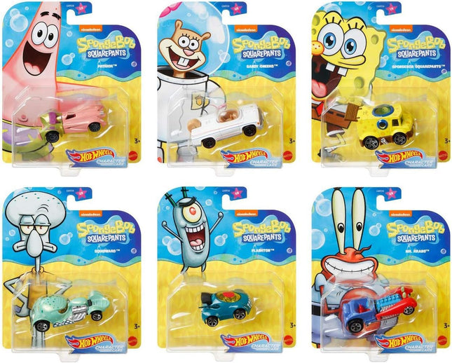 Underwater Wheels Spongebob Character Squarepants 