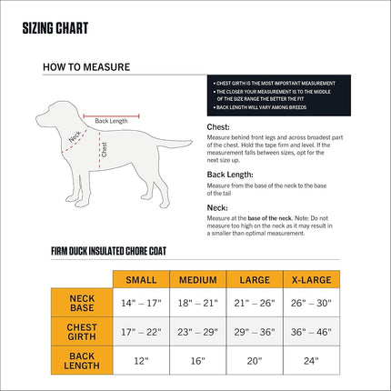 Carhartt Firm Duck Dog Chore Coat, Insulated Weather Resistant Jacket for Cold and Windy Conditions, Black, Small