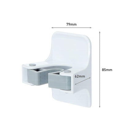 Command Broom Holder, 1 Hook and 2 Adhesive Strips - for Hanging Brooms, Brushes and Mops - Organise Without Damage - Holds up to 1.8 kg
