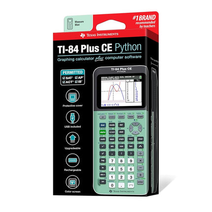 Texas Instruments TI-84 Plus CE Color Graphing Calculator, Mint