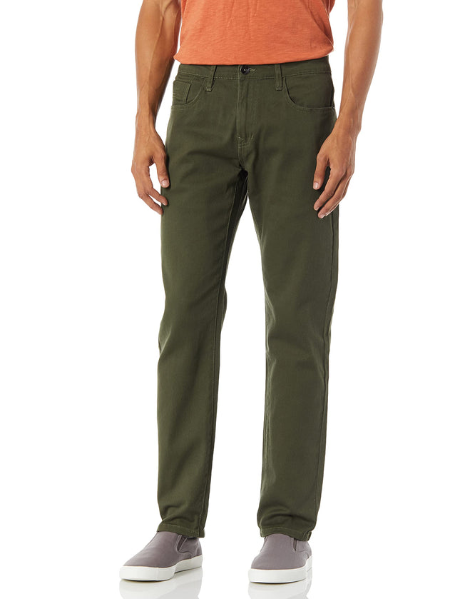 Southpole Men's Flex Stretch Basic Twill and Rinse