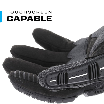 Mechanix Wear ColdWork M-Pact Winter Safety Gloves, Black/Grey - XLarge