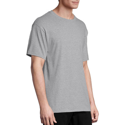 Hanes Men's ComfortSoft T-Shirt (Pack of 4),Ash,X-Large